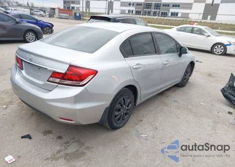 2013 Honda Civic Lx from USA, damaged, VIN 2HGFB2F54DH501950